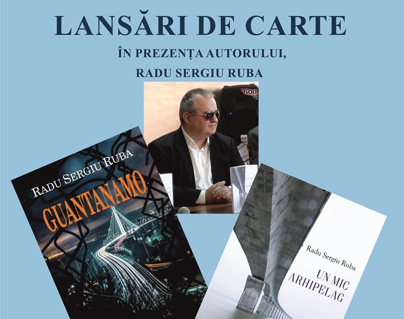 Dublă lansare de carte, în prezența autorului Radu Sergiu Ruba!