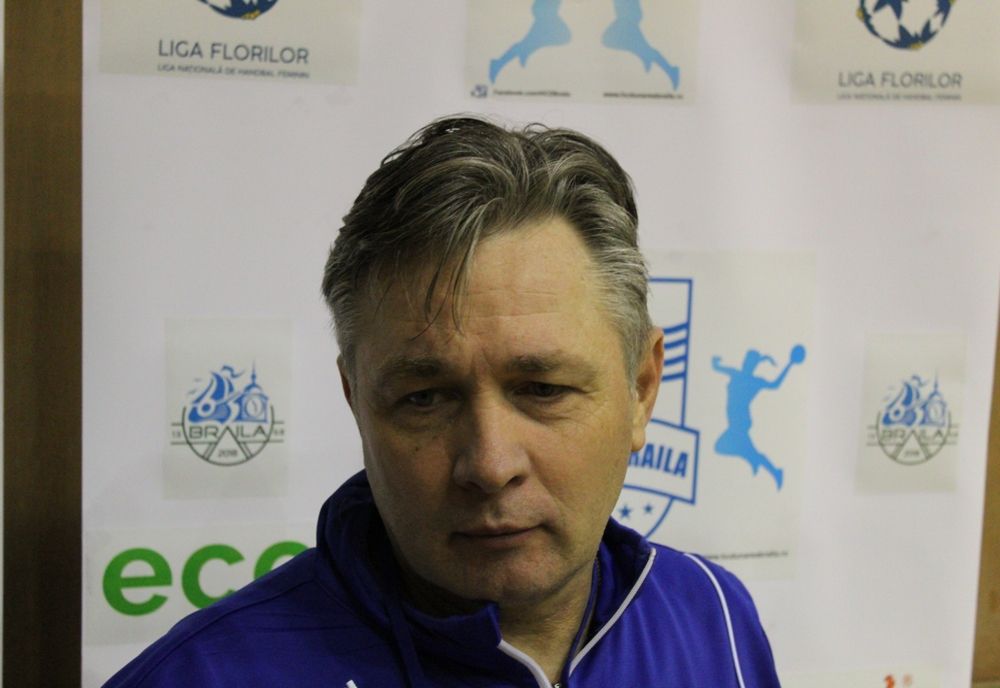HC Dunărea Brăila a încetat colaborarea cu antrenorul Aurelian Roșca