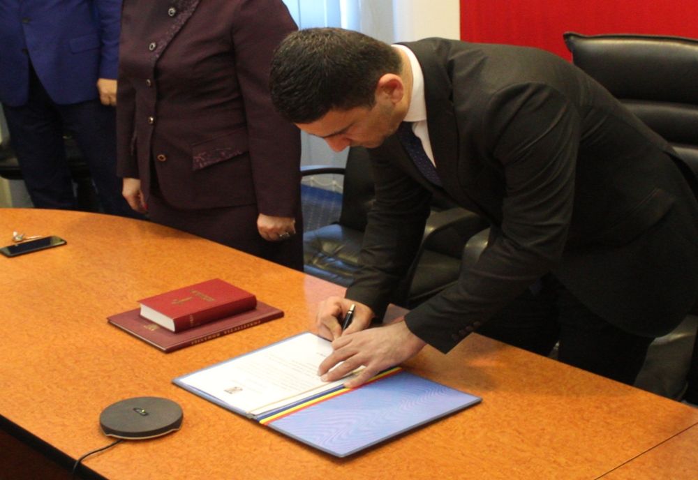 Cătălin Boboc a depus jurământul în calitate de prefect al județului Brăila