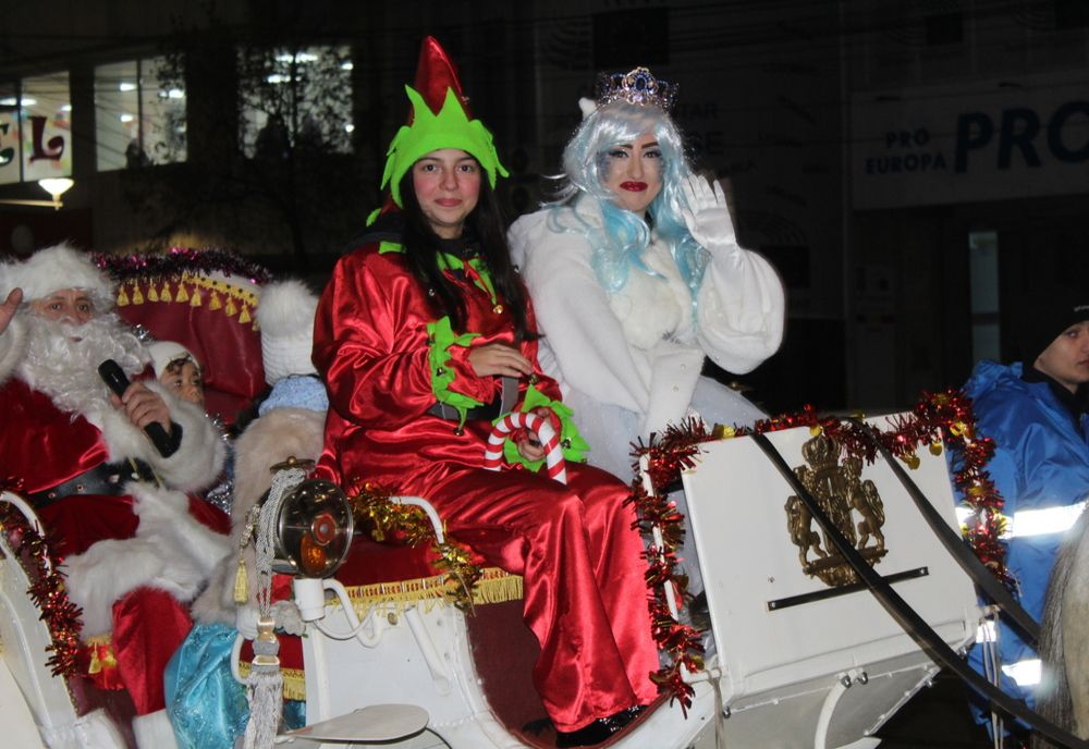 Video: Moș Crăciun a ajuns la Brăila