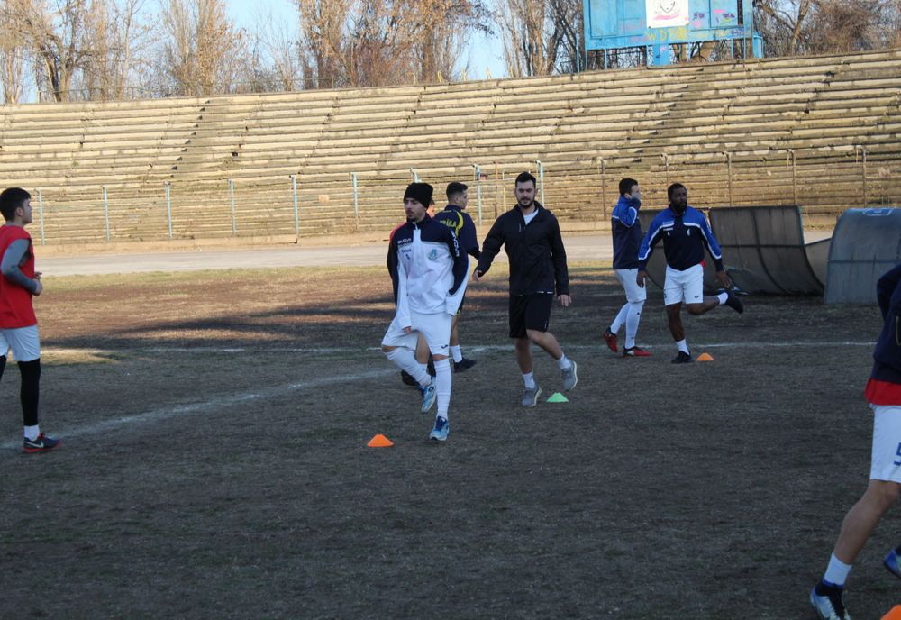 Dacia Unirea Brăila s-a reunit astăzi la Stadionul Municipal