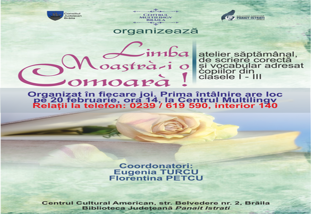 Limba noastră-i o comoară!