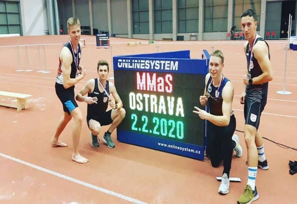 Brăileanul Marius Băjănaru campion al Cehiei cu ștafeta de 4x200 metri