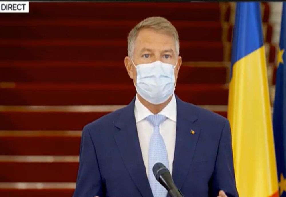 Klaus Iohannis, după ședință de urgență la Cotroceni: Situația epidemiologică se agravează constant. Ne așteaptă o perioadă foarte dificilă