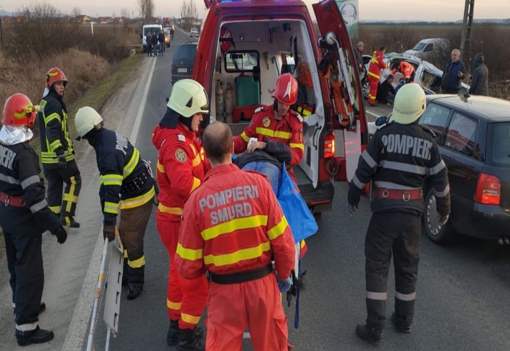 Accident cu 6 victime pe raza localității Mihai Bravu