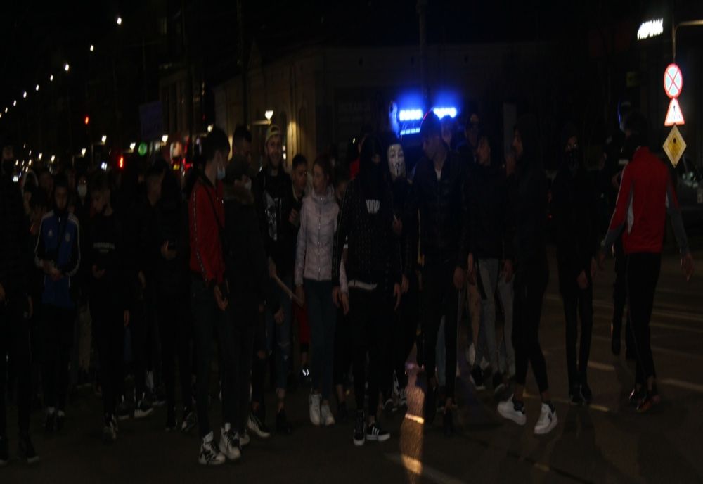 Încă o seară de proteste la Brăila