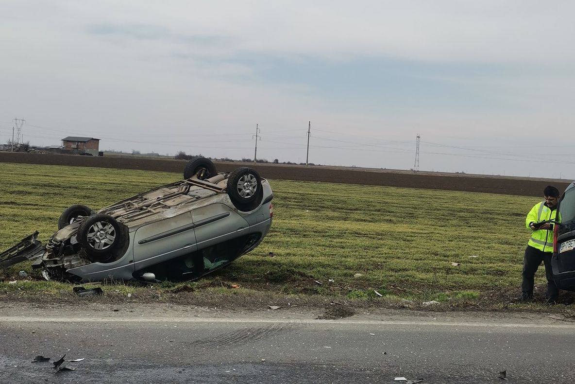 Accident pe șoseaua de centură a Brăilei