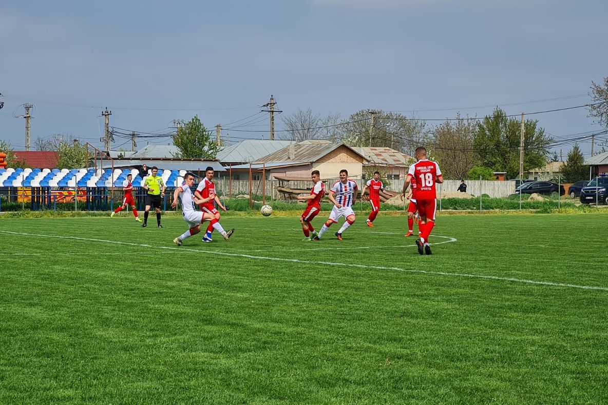 Sportul Chiscani a pierdut cu 0-3 meciul de pe teren propiu cu Oțelul Galați