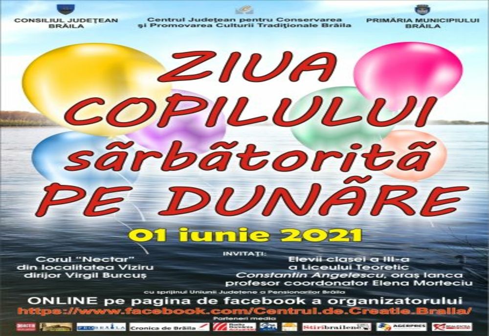 Ziua copilului sărbătorită pe Dunăre