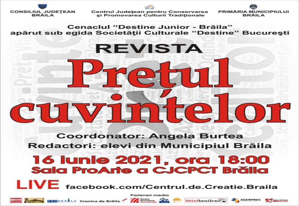 Eveniment- Prețul cuvintelor 