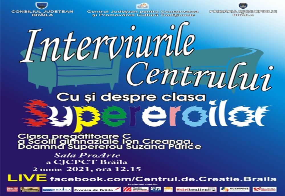 Interviurile Centrului de Creație cu elevii Clasei Pregătitoare C a Școlii Gimnaziale Ion Creangă Brăila