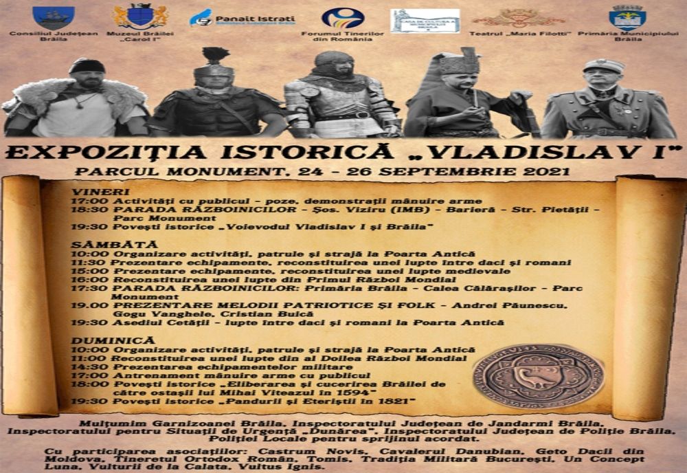 Prima ediție a Expoziției Istorice ”VLADISLAV I”