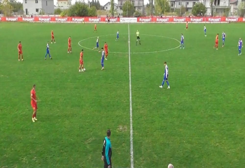 Dacia Unirea Brăila a suferit o nouă înfrângere fără gol marcat în Liga a 2-a 