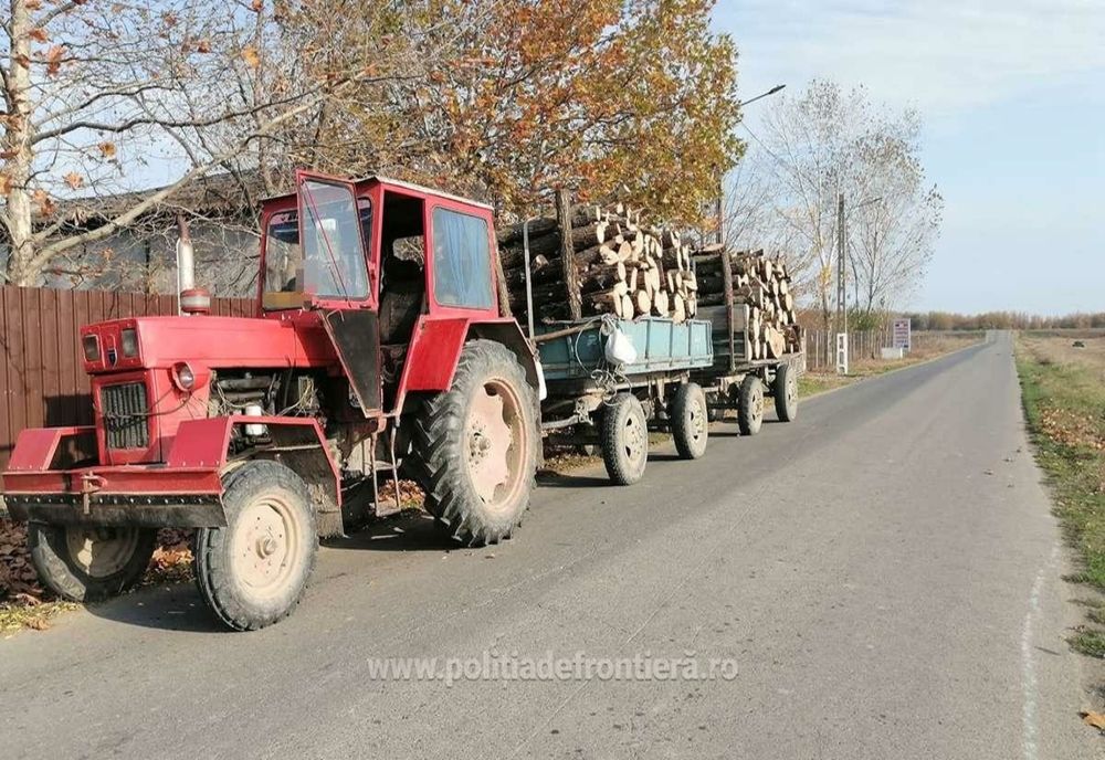 Brăilean cu permis de conducere necorespunzător, depistat conducând un ansamblu rutier cu remorcă neînmatriculată