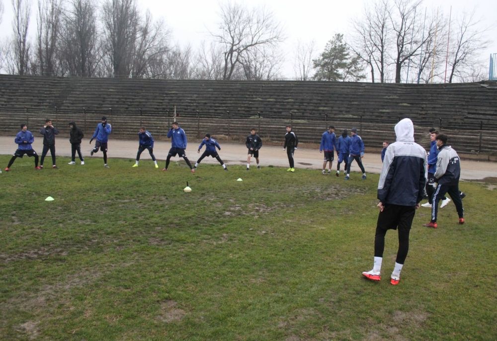 Dacia Unirea Brăila a început pregătirile sub comanda lui Laurențiu Ivan