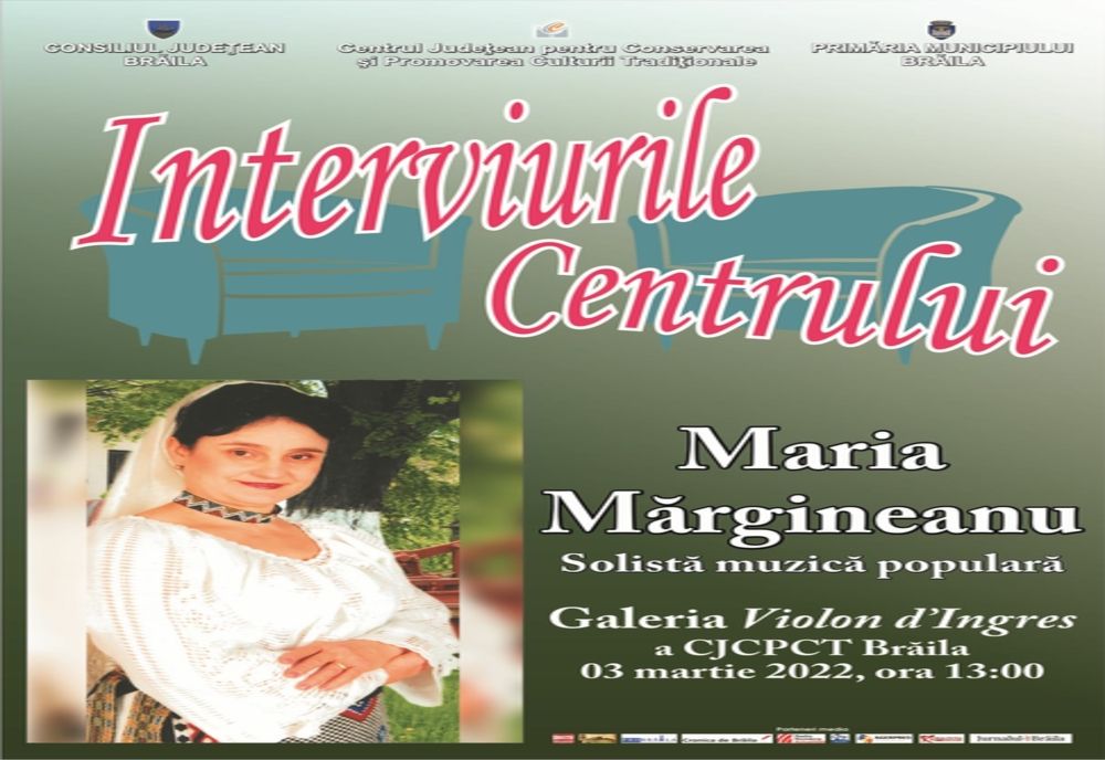 Interviurile Centrului cu Maria Mărgineanu