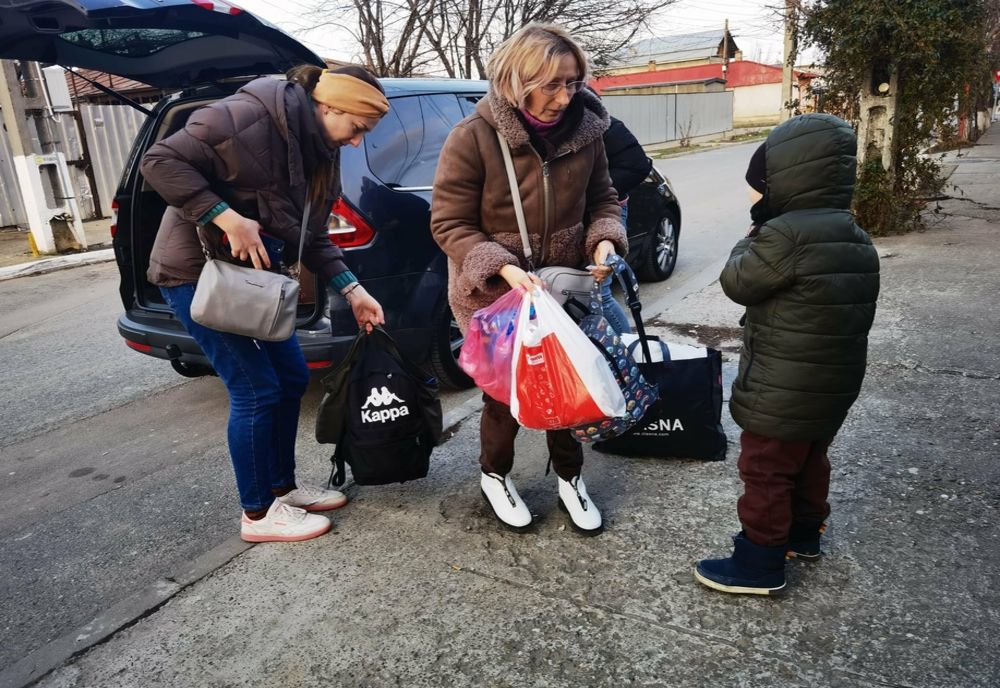 Parohia „Sf. Filofteia“ din Brăila sprijină refugiaţii din Ucraina 