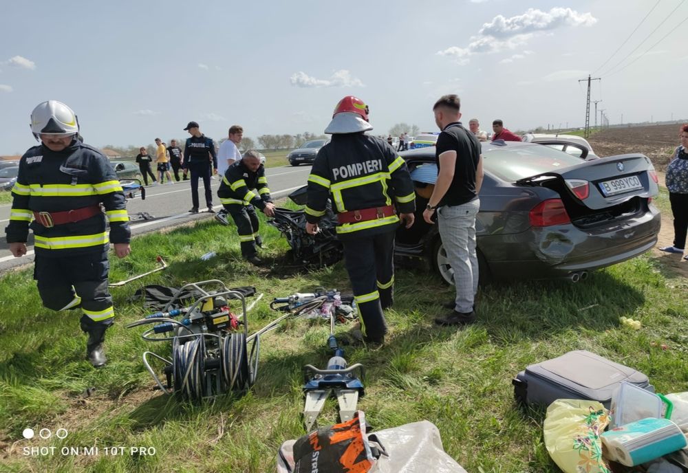 Accident cu două victime pe DN21
