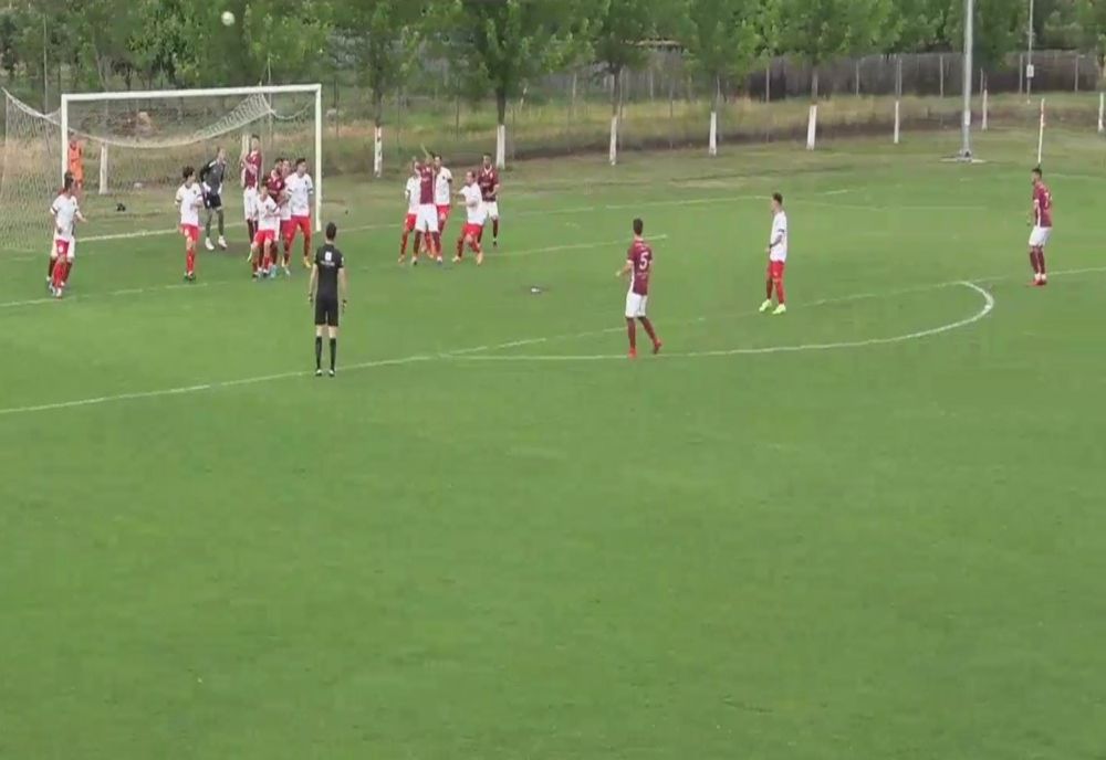 Remiză pe teren propriu cu Dinamo Bacău la ultimul meci din acest sezon de Liga a 3-a pentru Viitorul Ianca