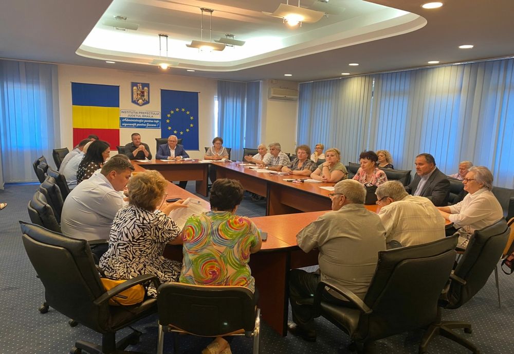 La ședința Comitetului Consultativ pentru problemele persoanelor vârstnice a fost prezent și primarul municipiului Brăila