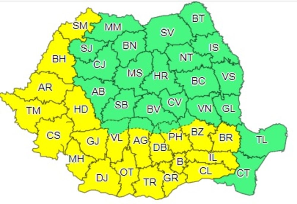 Caniculă și disconfort termic ridicat