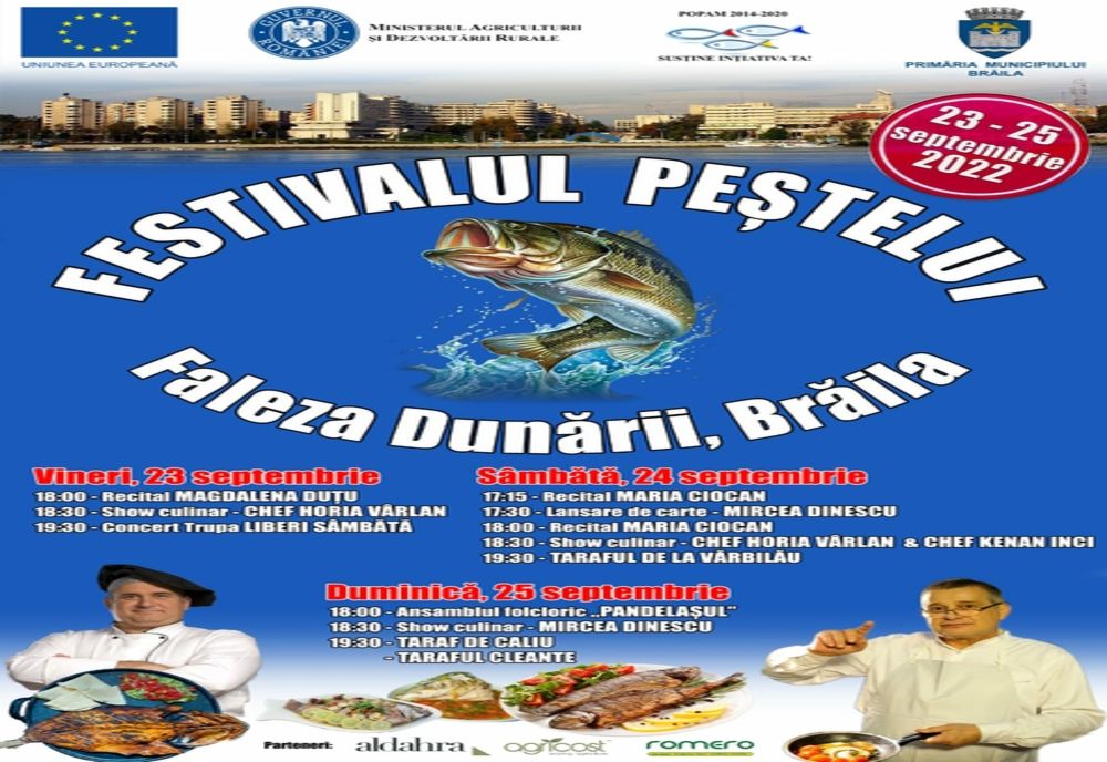 La sfârșitul săptămânii se va desfășura a IV-a ediție a Festivalului Peștelui