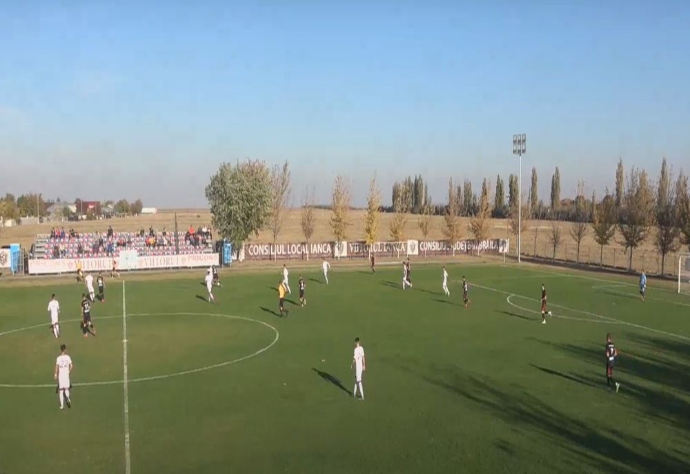 Înfrângere rușinoasă înregistrată de Viitorul Ianca pe teren propriu