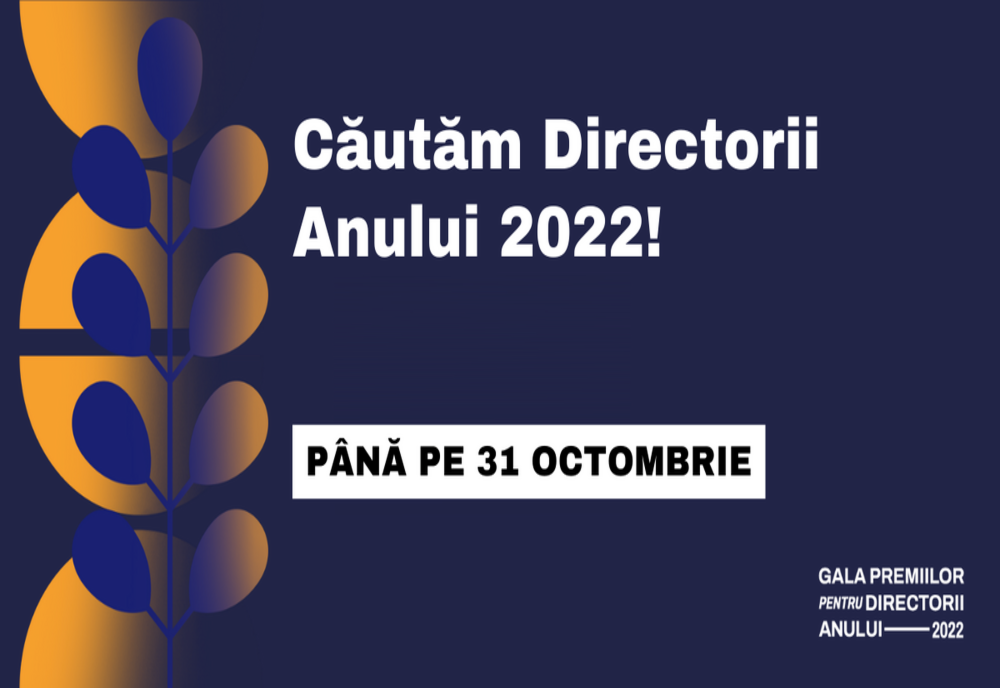 Gala Premiilor pentru Directorii Anului: cei mai buni directori de școală din România vor fi premiați