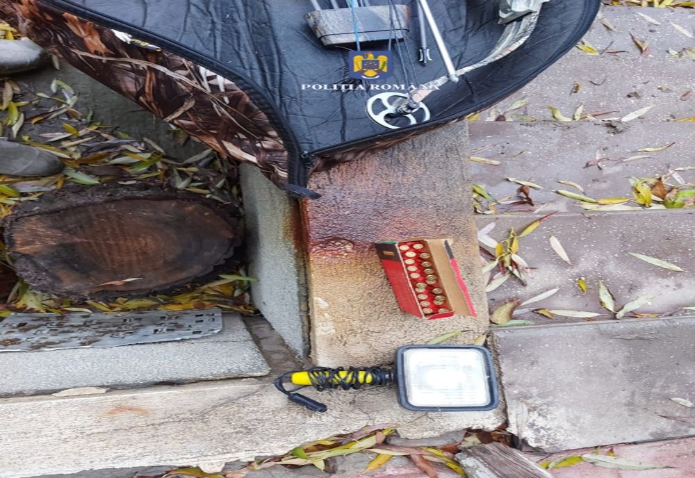 Dosar penal pentru braconaj cinegetic în urma unor percheziții ale polițiștilor brăileni