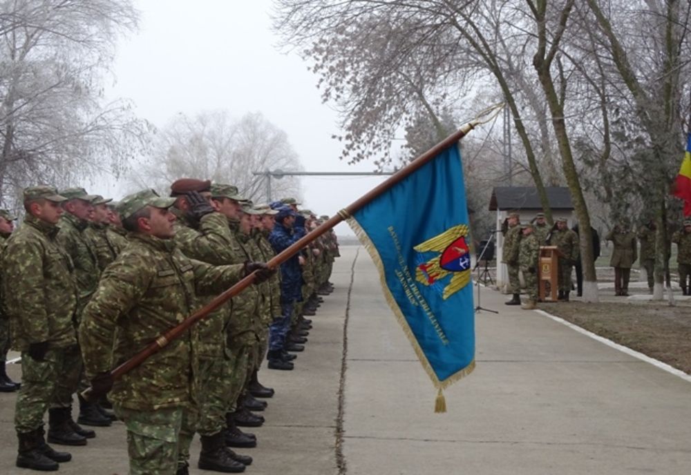 Ceremonie militară de numire în funcție a noului comandant al Batalionului Nave Treceri Fluviale „Danubius”