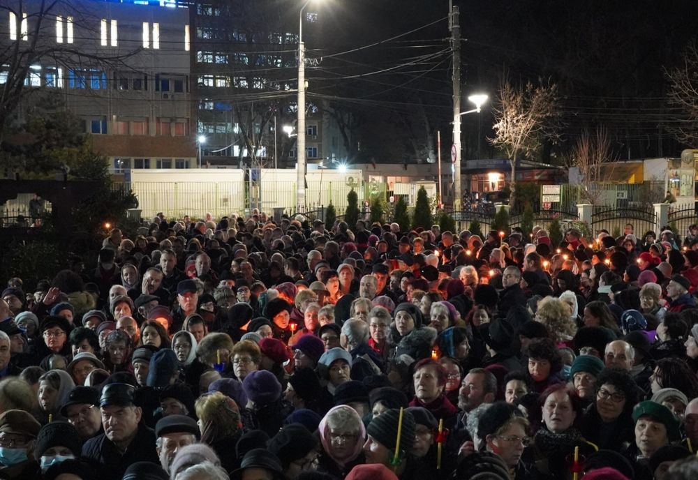 Sfinţirea bisericii „Sfântul Spiridon Nou” din municipiul Brăila