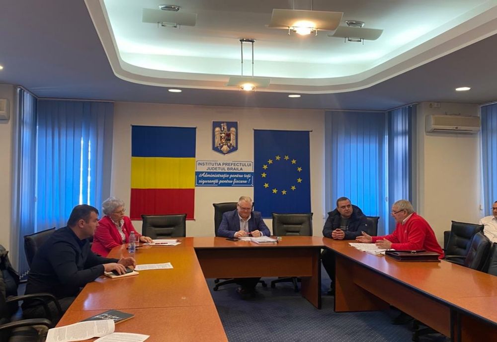 Întâlnire a prefectului Brăilei cu președintele Federației pentru Protecția Animalelor și Mediului