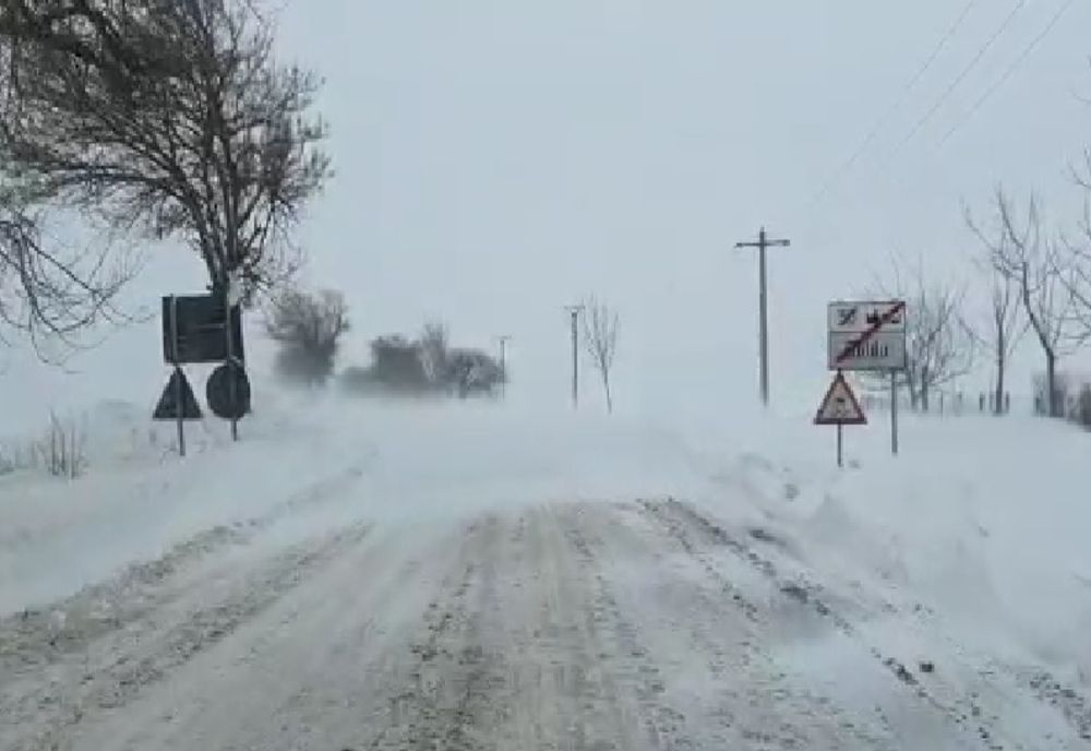 Situația drumurilor județene din Brăila, marți, 08.02.2023, la ora 11.00