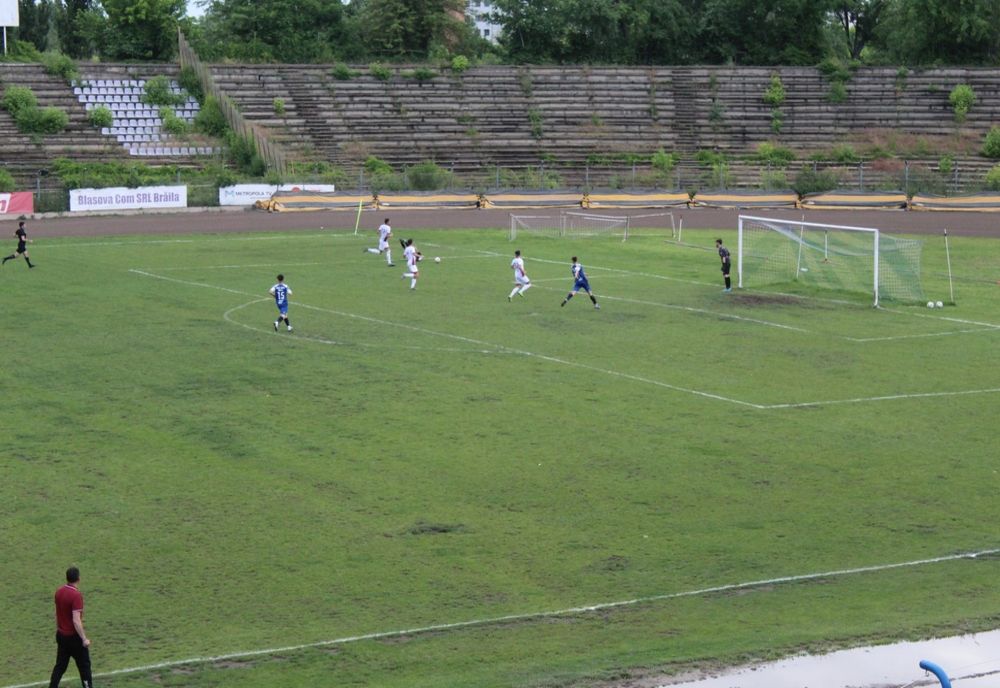 Dacia Unirea Brăila a obținut prima victorie din acest campionat în ultima etapă