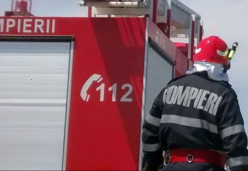 Incendiu la o fermă din Brăila. Sute de animale au ars de vii