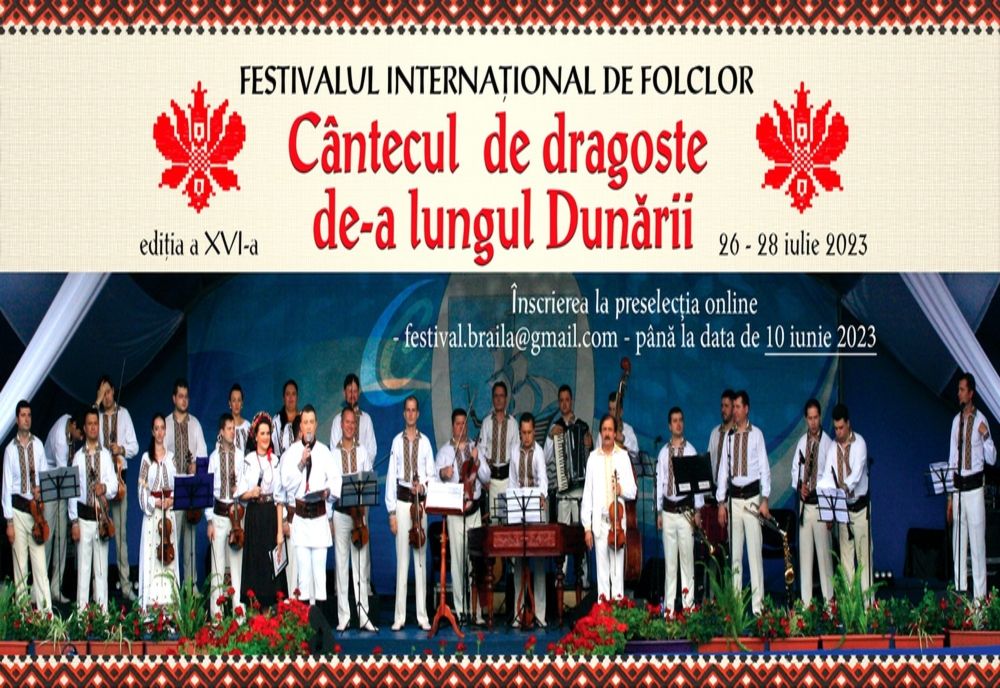 Înscrierile la Festivalul Internațional de folclor ''Cântecul de dragoste de-a lungul Dunării'' se încheie pe 10 iunie