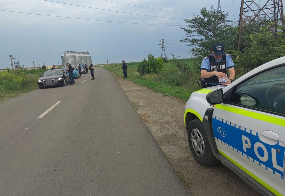 Acțiune comună pe linia creșterii vizibilității polițienești și prevenirii principalelor cauze generatoare de accidente rutiere