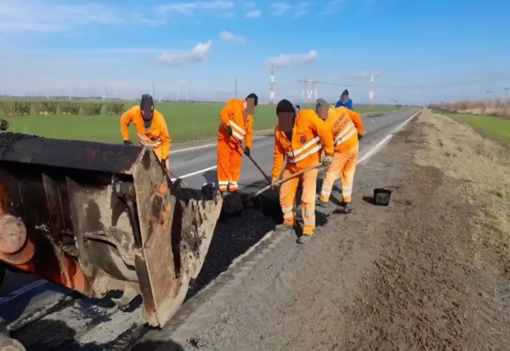 Lucrări pe drumurile naționale din județul Brăila