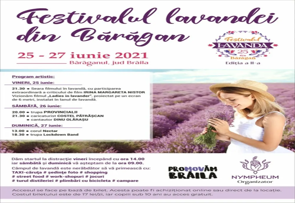 Festivalul lavandei din Bărăgan - ediția a II-a