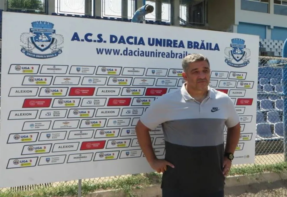 Un fost antrenor al Daciei Unirea Brăila a încetat din viață la 53 de ani