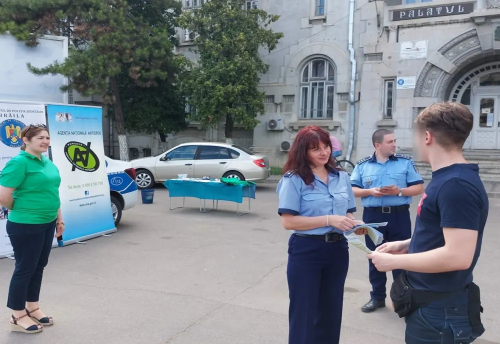 Eveniment de conștientizare a cetățenilor privind consecințele consumului și traficului ilicit de droguri