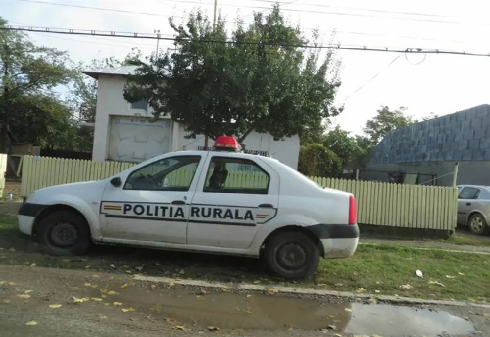 În zi de duminică, conducea o autoutilitară neînmatriculată