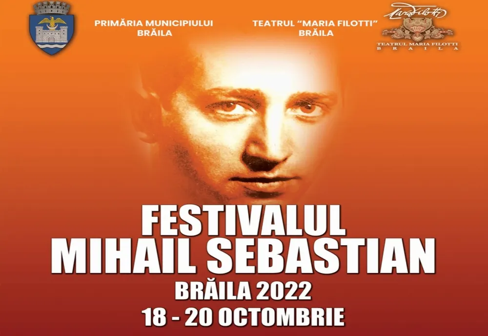 În perioada 18-20 octombrie se va desfășura o nouă ediție a Festivalului Internaţional "Mihail Sebastian"