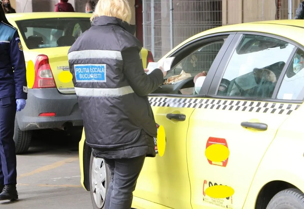Taximetrist surprins în trafic deși avea dreptul de a conduce suspendat