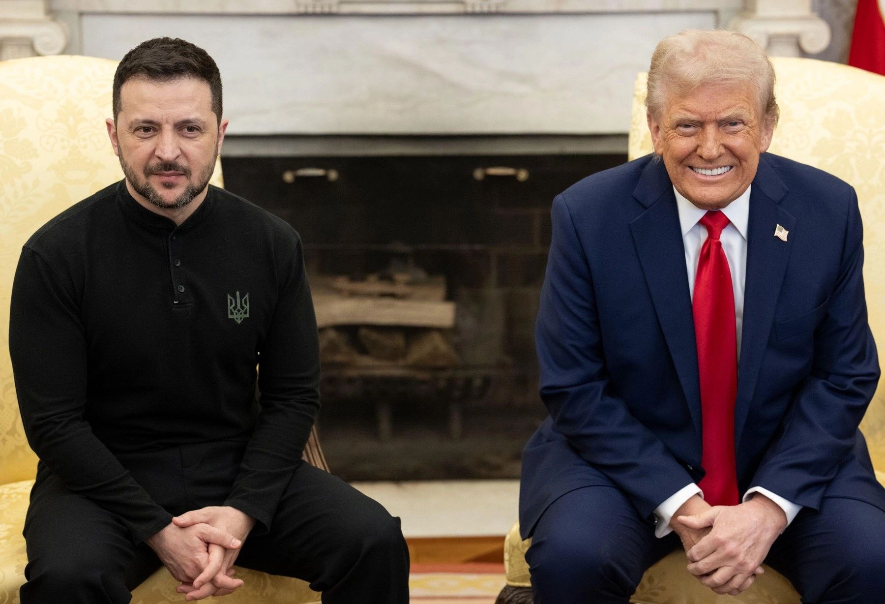Donald Trump, Volodomir Zelenski