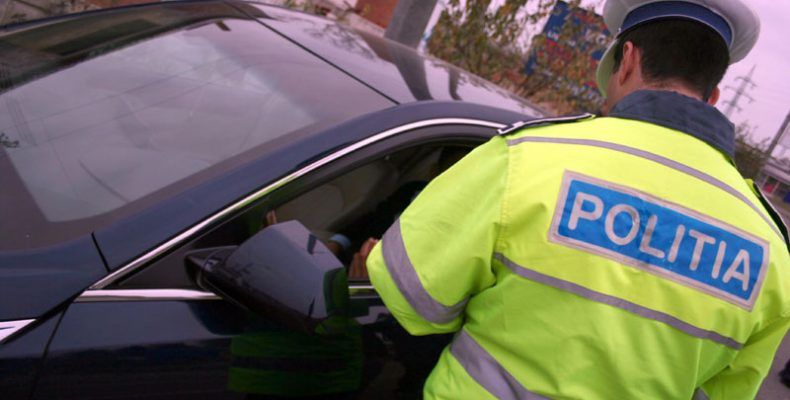 conducea un autovehicul neînmatriculat.