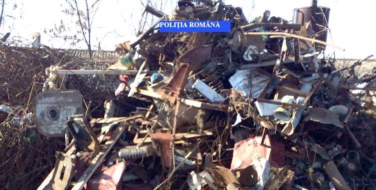 Activități comerciale ilicite cu deșeuri feroase