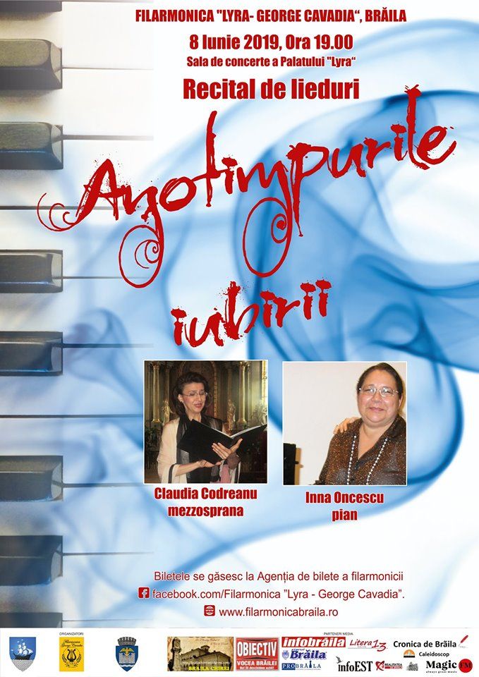 ”Anotimpurile iubirii” - recital de lieduri la Palatul Lyra