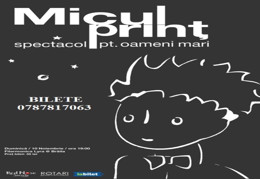 Spectacolul ”Micul Prinț” pe scena Palatului Lyra