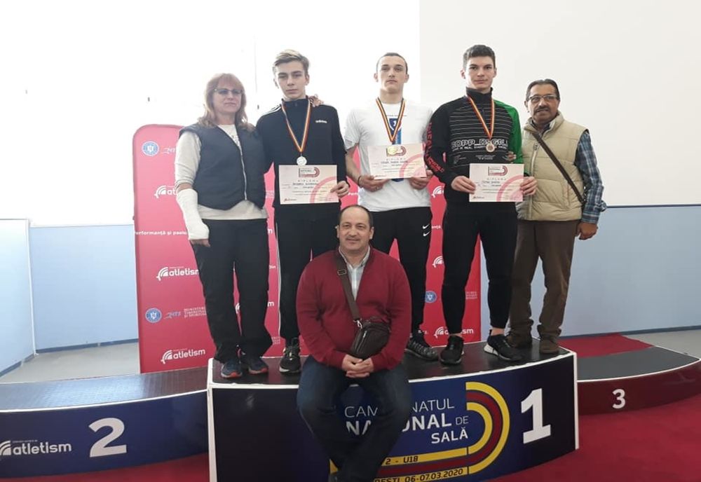 Patru medalii pentru atleții brăileni la naționalele U18